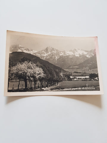 AK Admont gegen die Hallermauern. (1935)