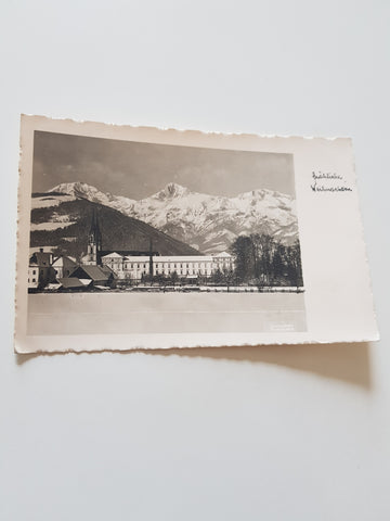 AK Admont. Fröhliche Weihnachten. (1949)