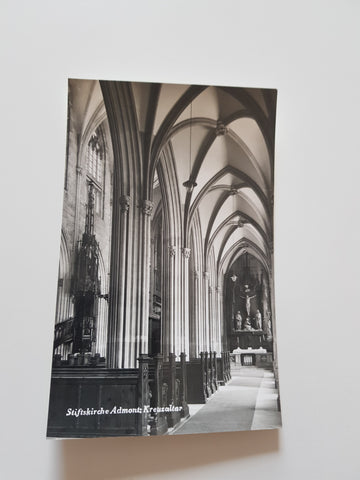 AK Stiftskirche Admont Kreuzaltar.