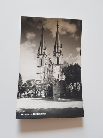 AK Admont Stiftskirche. (1937)