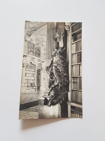 AK Admont. Bibliothek Der Himmel v. J. Th. Stammel. (1925)