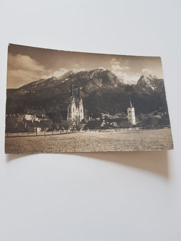 AK Admont mit dem Sparafeld. (1920)