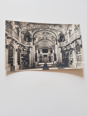 AK Stift Admont: Bibliothek. (1925)