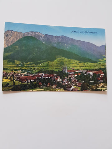 AK Admont mit Hallermauern. (1924-25)