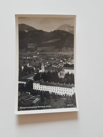 AK Fliegeraufnahme Admont. (1943)