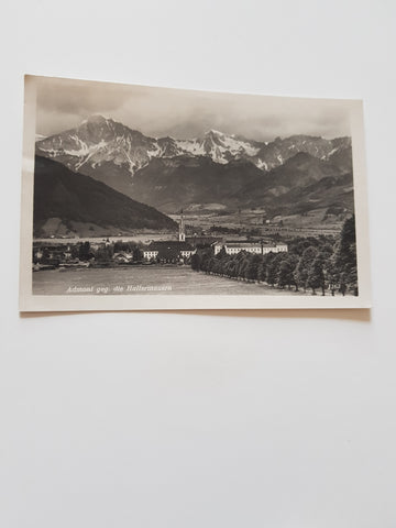 AK Admont gegen die Hallermauern. (1929)