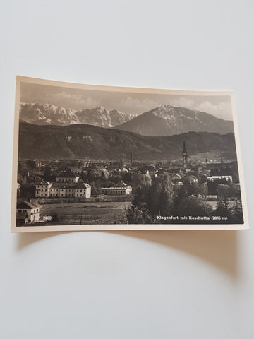 AK Klagenfurt mit Koschutta.