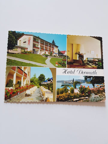 AK Klagenfurt See. St. Martin. Gasthof und Hotel Otto Dermuth.