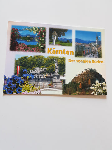 AK Kärnten. Der sonnige Süden.