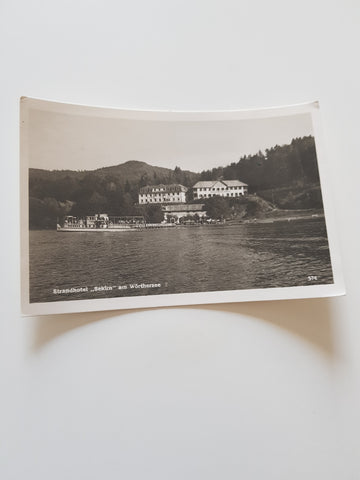 AK Strandhotel Sekirn am Wörthersee. (1941)