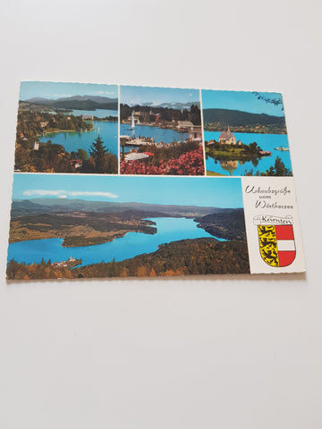 AK Urlaubsgrüße vom Wörthersee.