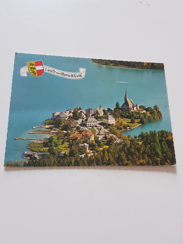 AK Grüße aus Maria Wörth.