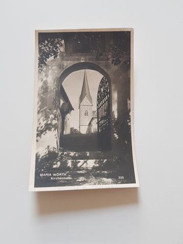 AK Maria Wörth. Kirchenmotiv. (1924)