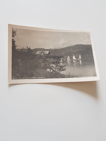 AK Dellach am Wörthersee, Beim Lamplwirt. (1925)