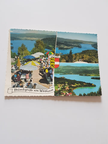 AK Urlaubsgrüße vom Wörthersee.