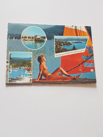 AK Grüße aus Pörtschach am Wörthersee.
