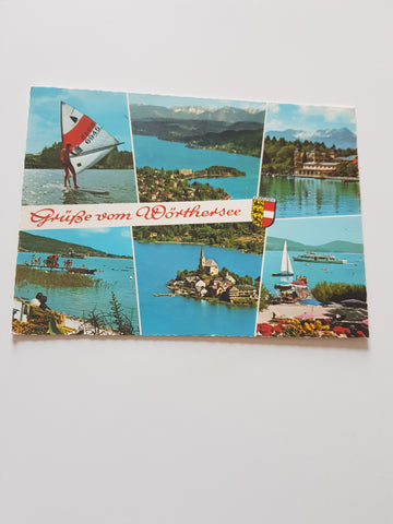 AK Grüße vom Wörthersee.