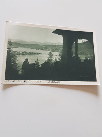 AK Pörtschach am Wörthersee. Motiv von der Gloriette. (1922/23)