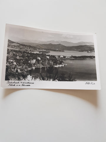 AK Pörtschach am See. Blick von der Gloriette.