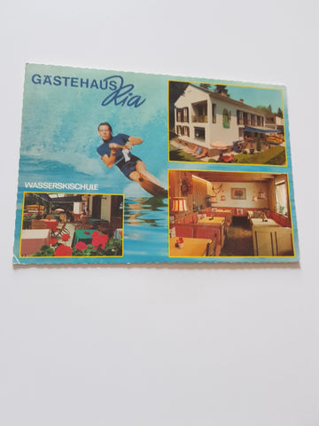 AK Pörtschach am Wörthersee. Gästehaus Ria. W. E. Werdenig.