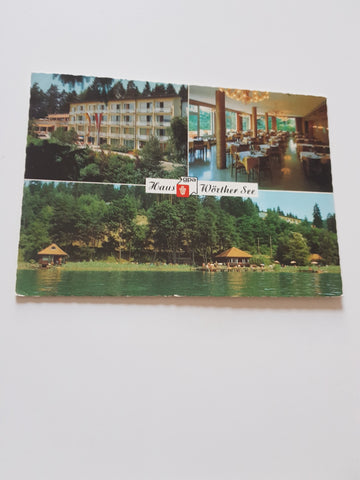 AK Töschling-Pörtschach. Haus Wörthersee. Gewerkschaft der Privatangestellten.