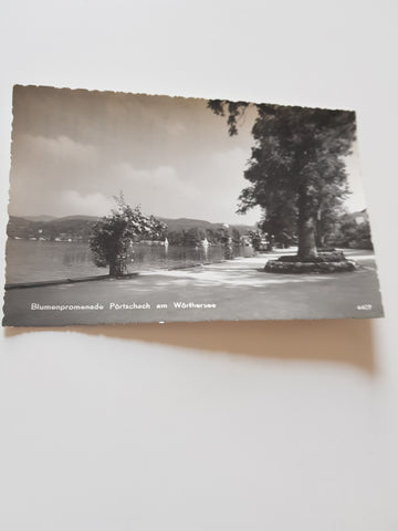 AK Blumenpromenade Pörtschach am Wörthersee.