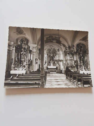 AK Dorfkirche in Moosburg.