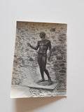 AK Griechische Bronzestatue. Ausgrabung des Landes Kärnten auf dem Magdalensberg.