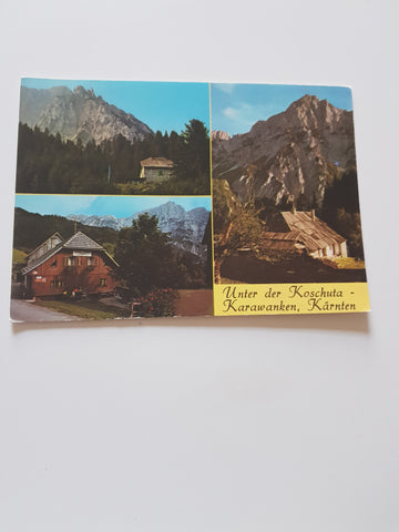 AK Unter der Koschuta - Karawanken.