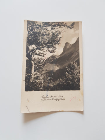 AK Koschutnikturm v. Kärntner Alpenjäger Haus.