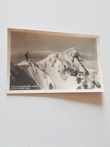 AK Hochstuhlgipfel mit Blick auf die Julischen Alpen.