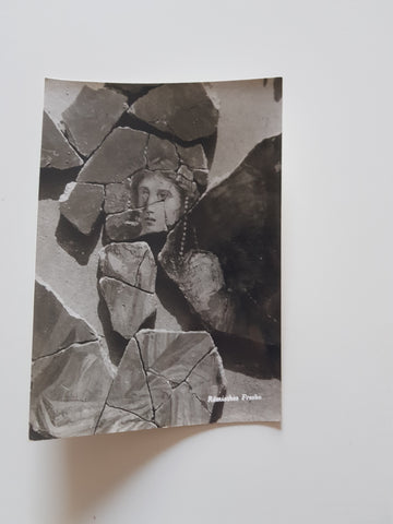 AK Ausgrabung des Landes Kärnten auf dem Magdalensberg. Römisches Fresko.