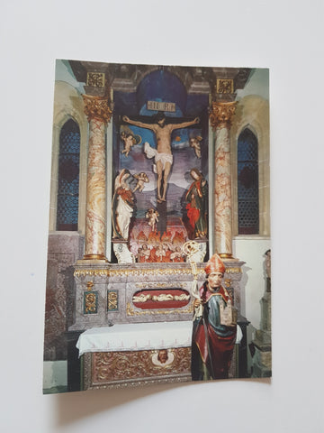 AK Dom- und Wallfahrtskirche Maria Saal. Sachsenkapelle.