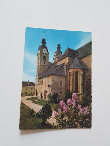 AK Maria Saal. Gotische Wallfahrtskirche.