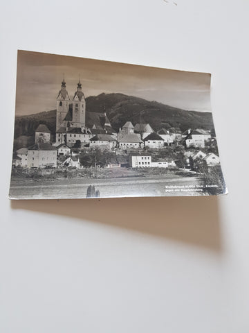 AK Maria Saal gegen den Magdalensberg.