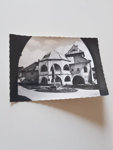 AK Maria Saal. Blick auf Oktogon und Lichtsäule.