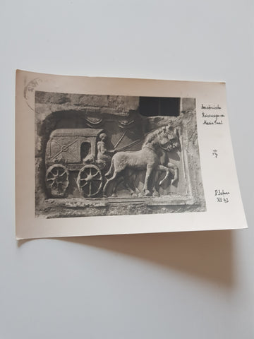 AK Der römische Reisewagen von Maria Saal.