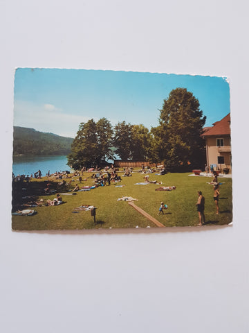 AK Krumpendorf am Wörthersee. Strandbad Stich.
