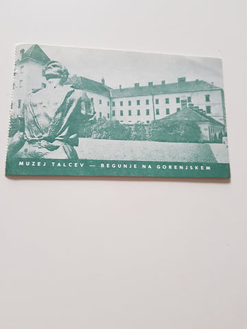 AK Begunje na Gorenjskem. Mjuzej Talcev.