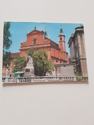 AK Ljubljana - Cerkev Marijinega oznanjenja.