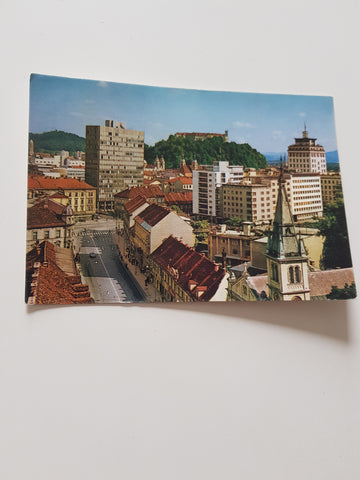 AK Ljubljana. Panorama s Hotela Lev.
