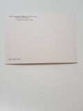 Autogrammkarte Hermann Weinbuch.