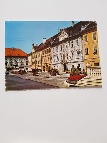 AK St. Veit an der Glan. Hauptplatz mit Rathaus.