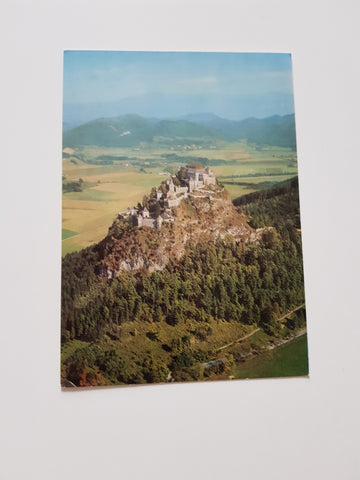 AK Burg Hochosterwitz. Fliegeraufnahme.