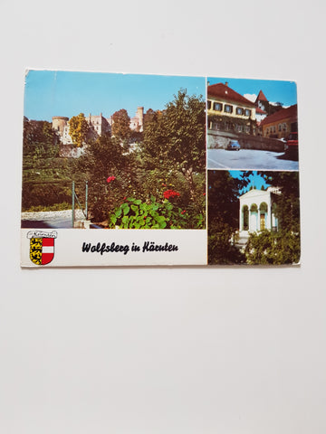 Wolfsberg mit Schloß Henckel-Donnersmarck, Reckturm, Mausoleum.