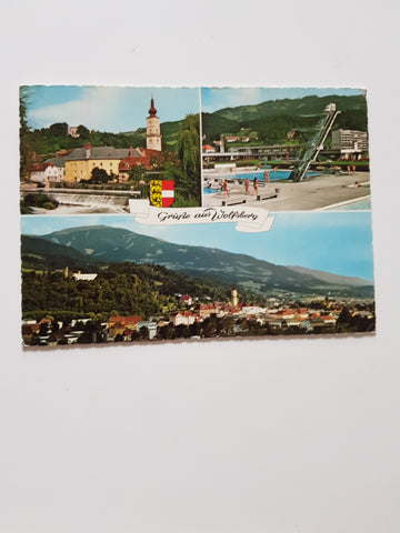 AK Grüße aus Wolfsberg.
