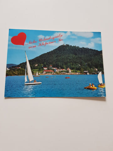 AK Herzliche Urlaubsgrüße vom Klopeinersee.