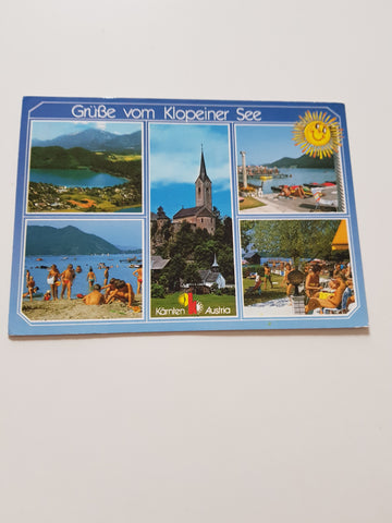 AK Grüße vom Klopeiner See.