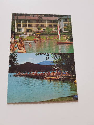 AK St. Kanzian. Terrassenhotel. Inhaber: A.T. Reichmann.