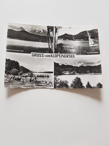 AK Gruss vom Klopeinersee.